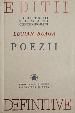 Poezii by Lucian Blaga