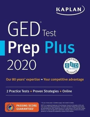 GED Test Prep Plus 2020: 2 Practice Tests + Proven Strategies + Online by Caren Van Slyke