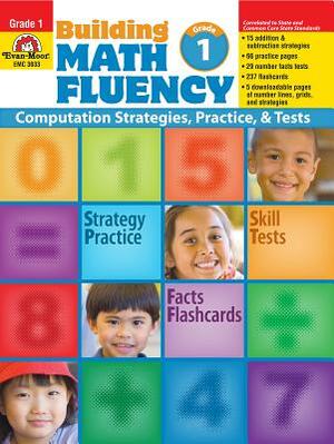 Building Math Fluency Grade 1 by Evan-Moor Educational Publishers