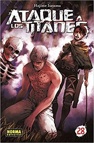 Ataque a los Titanes, Vol. 28 by Hajime Isayama