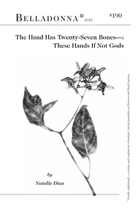 The Hand Has Twenty-Seven Bones—: These Hands If Not Gods by Natalie Díaz