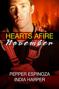 Hearts Afire: November by India Harper, Pepper Espinoza
