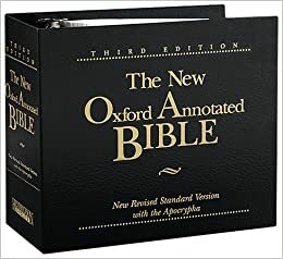 New Revised Standard Version - NRSV - The New Oxford Annotated Bible With The Apocrypha with Binder by 
