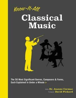 Know It All Classical Music: The 50 Most Significant Genres, Composers & Forms, Each Explained in Under a Minute by Wellfleet Press, Joanne Cormac