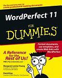 WordPerfect 11 For Dummies by Margaret Levine Young, David C. Kay, Richard Wagner