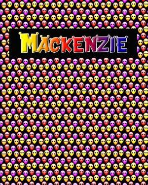 120 Page Handwriting Practice Book with Colorful Alien Cover Mackenzie: Primary Grades Handwriting Book by Sheldon Franks