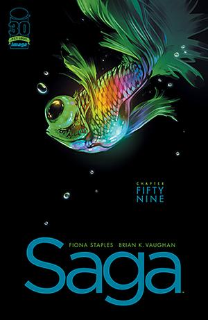 Saga #59 by Fiona Staples, Brian K. Vaughan