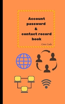 Account password & contact record book by Cinia Cada, CICI Pass