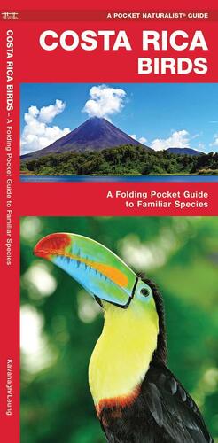 Costa Rica Birds: A Folding Pocket Guide to Familiar Species by James Kavanagh