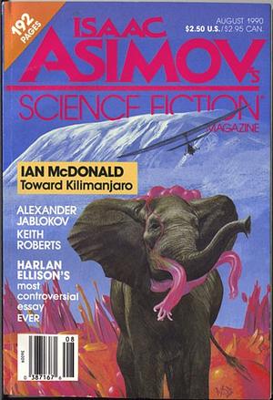 Isaac Asimov's Science Fiction Magazine, August 1990 by Gardner Dozois