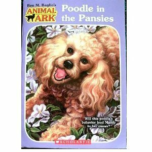 Poodle in the Pansies by Ben M. Baglio