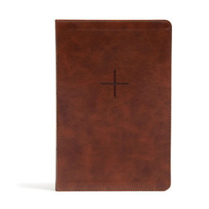 CSB Every Day with Jesus Daily Bible, Brown Leathertouch by Selwyn Hughes, Csb Bibles by Holman