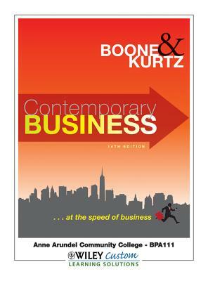 Contemporary Business by David L. Kurtz, Louis E. Boone