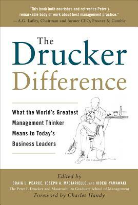 The Drucker Difference: What the World's Greatest Management Thinker Means to Today's Business Leaders by Joseph A. Maciariello, Craig L. Pearce, Hideki Yamawaki