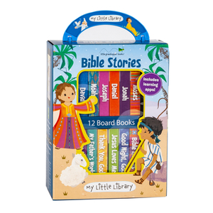 My Little Library: Bible Stories (12 Board Books & 3 Downloadable Apps!) by Little Grasshopper Books