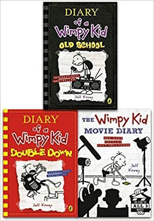 Diary of a Wimpy Kid Collection 3 Books Set by Jeff Kinney by Jeff Kinney