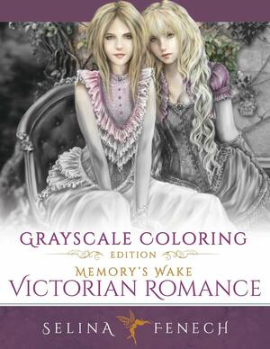 Memory's Wake Victorian Romance - Grayscale Coloring Edition by Selina Fenech