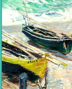 Claude Monet Three Fishing Boats: Diary Weekly Spreads January to December by Shayley Stationery Books