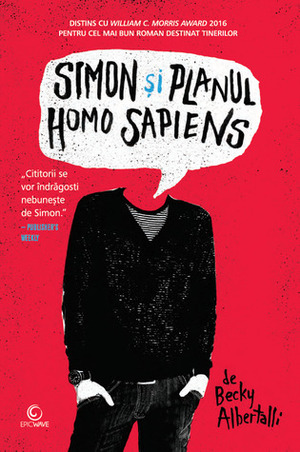 Simon și Planul Homo Sapiens by Shauki Al-Gareeb, Becky Albertalli