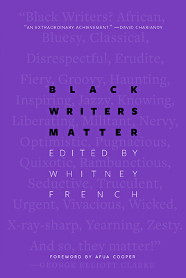 Black Writers Matter by Whitney French