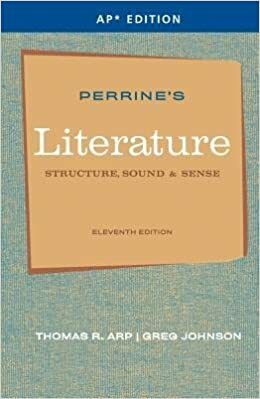 Perrine's Literature: Structure, Sound & Sense by Greg Johnson, Thomas R. Arp