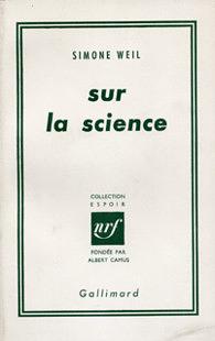 Sur la science by Simone Weil