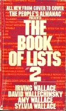 The People's Almanac Presents the Book of Lists by David Wallechinsky