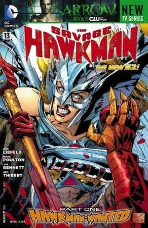 The Savage Hawkman #13 by E. Mark Poulton, Rob Liefeld, Frank Tieri