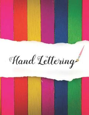 Hand Lettering: DOT GRID LARGE SKETCHBOOK. Practice Hand Lettering. Create Beautiful designs. by Inspired Notebooks