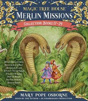 Merlin Missions Collection: Books 17-24: A Crazy Day with Cobras; Dogs in the Dead of Night; Abe Lincoln at Last!; A Perfect Time for Pandas; And More by Mary Pope Osborne