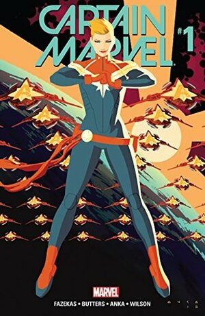 Captain Marvel #1 by Michele Fazekas, Kris Anka, Tara Butters