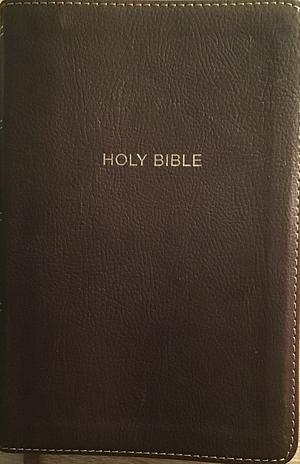 NKJV Compact Reference Bible Red Letter Edition [Large Print, Bro by Thomas Nelson