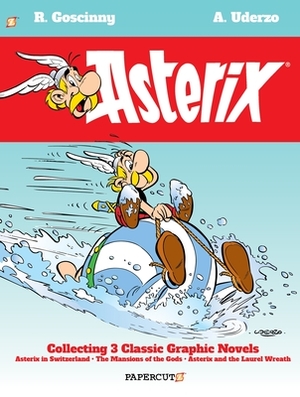 Asterix Omnibus #6: Collecting Asterix in Switzerland, the Mansions of the Gods, and Asterix and the Laurel Wreath by René Goscinny