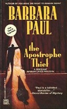 The Apostrophe Thief by Barbara Paul