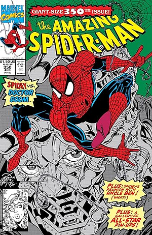 Amazing Spider-Man #350 by David Michelinie