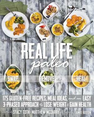 Real Life Paleo: 175 Gluten-Free Recipes, Meal Ideas, and an Easy 3-Phased Approach to Lose Weight & Gain Health by Stacy Toth, Matt McCarry, Paleo Parents