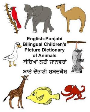 English-Punjabi Bilingual Children's Picture Dictionary of Animals by Richard Carlson Jr