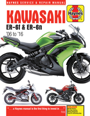 Kawasaki Ex650 & Er650, '06-'16 by Haynes Publishing