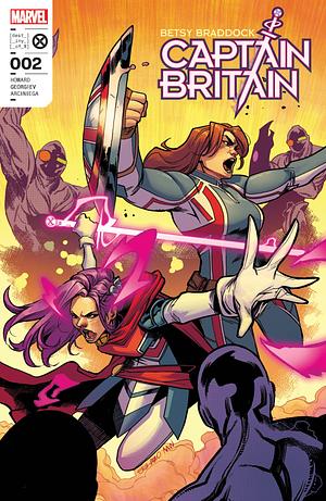 Betsy Braddock: Captain Britain #2 by Vasco Georgiev, Tini Howard