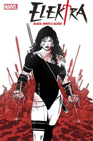 Elektra: Black, White & Blood, Issue #3 by David Pepose, Ann Nocenti, Paul Azaceta