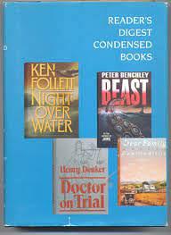 Reader's Digest Condensed Books, 1992 - Vol. 1 - Night Over Water / Beast / Doctor on Trial / Dear Family by Camilla Bittle, Henry Denker, Ken Follett, Peter Benchley