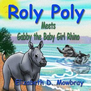 Roly Poly Meets Gabby The Baby Girl Rhino by Elizabeth D. Mowbray