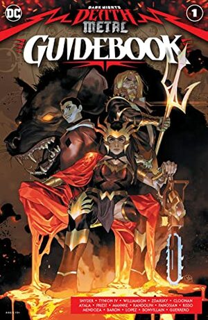 Dark Nights: Death Metal Guidebook #1 by Tamra Bonvillain, Dan Panosian, Emilio López, Yasmine Putri, Khary Randolph, Vita Ayala, Luis Guerrero, Joshua Williamson, Becky Cloonan, Chip Zdarsky, Scott Snyder, Jaime Mendoza, Eduardo Risso, Christopher J. Priest, Doug Mahnke, James Tynion IV