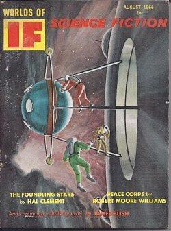 If Worlds of Science Fiction Magazine  by Lin Carter, Frederik Pohl, Hal Clement, Robert Moore Williams, Robin Scott, Carl Jacobi, James Blish, H. Michell