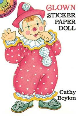 Clown Sticker Paper Doll by Cathy Beylon