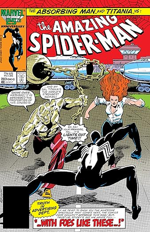 Amazing Spider-Man #283 by Tom DeFalco