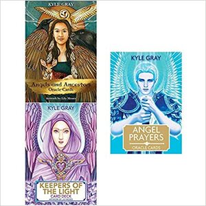 Kyle Gray Oracle Cards Collection Set (Angels and Ancestors, Keepers of the Light, Angel Prayers) by Kyle Gray