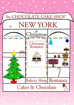 The Chocolate Cake Shop in New York at Christmas by De-ann Black