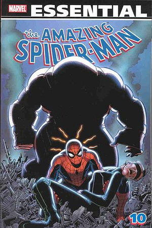 Essential Amazing Spider-Man, Vol. 10 by John Romita Jr., Frank Miller, Bob McLeod, Bill Mantlo, Roger Stern, John Romita Sr., Klaus Janson, Michael Fleisher, Alan Kupperberg, Denny O'Neil, Luke McDonnell, J.M. DeMatteis