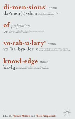 Dimensions of Vocabulary Knowledge by Tess Fitzpatrick, James Milton